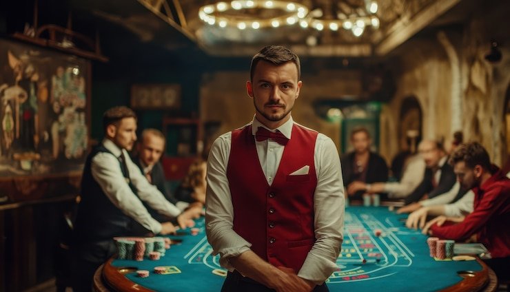 Antarmuka tangga togel yang menampilkan menu sportsbook, live-dealer, dan slot games