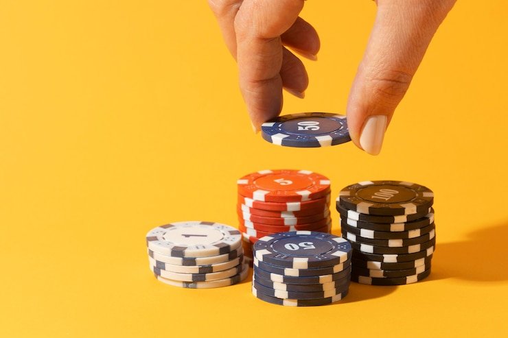 Antarmuka aplikasi tangga togel di smartphone Android dengan menu Liga 1, live-dealer, dan opsi deposit